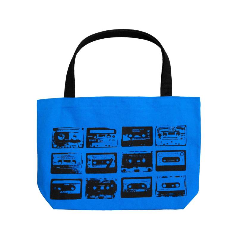 Kassette Klebeband Einkaufstasche Bildschirm Druck Wiederverwenden Tasche 80Er Jahre Punk Leinwand Hipster Punk-Rock Siebdruck Musik Geschenk von raygunindustries