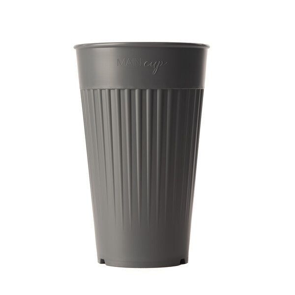 reMAIN MAINcup - 4 St. nachhaltige Mehrweg-Trinkbecher 400 ml aus recyceltem Kunststoff – Bruchfest, Spülmaschinenfest & Stapelbar – Perfekt für Cocktails, Kinder, Gastro & Outdoor – Made in Germany von reMAIN