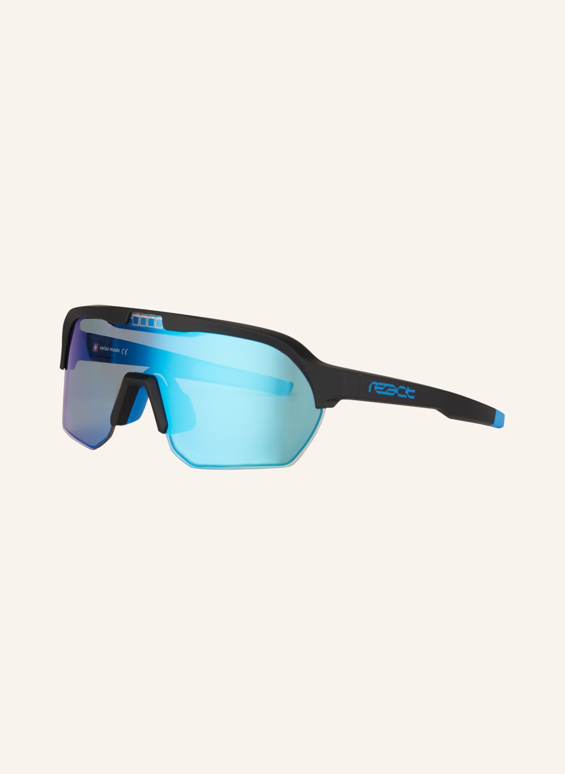 React Multisportbrille Optray schwarz React Multisportbrille Optray schwarz von react