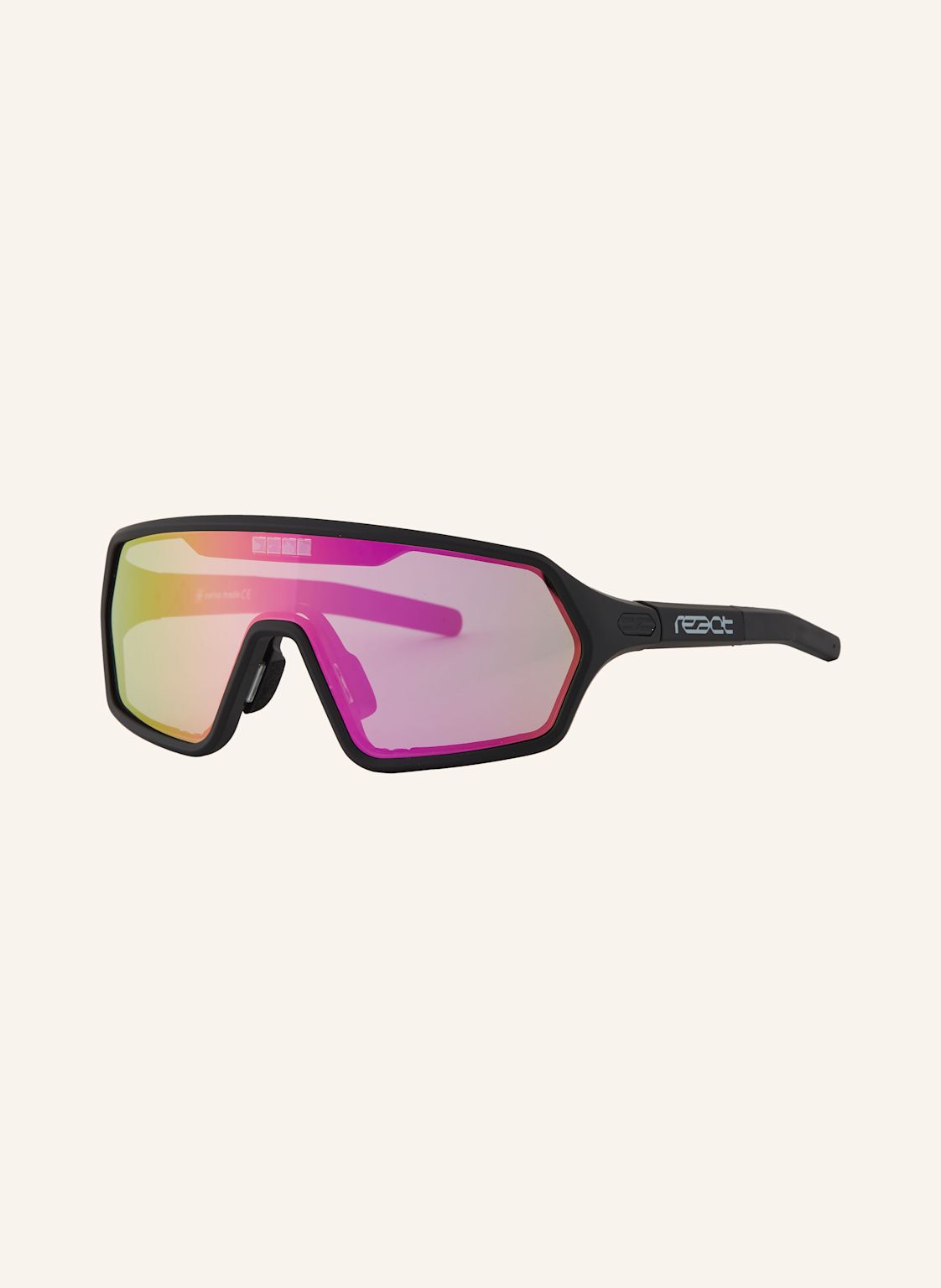 React Multisportbrille Rev schwarz React Multisportbrille Rev schwarz von react