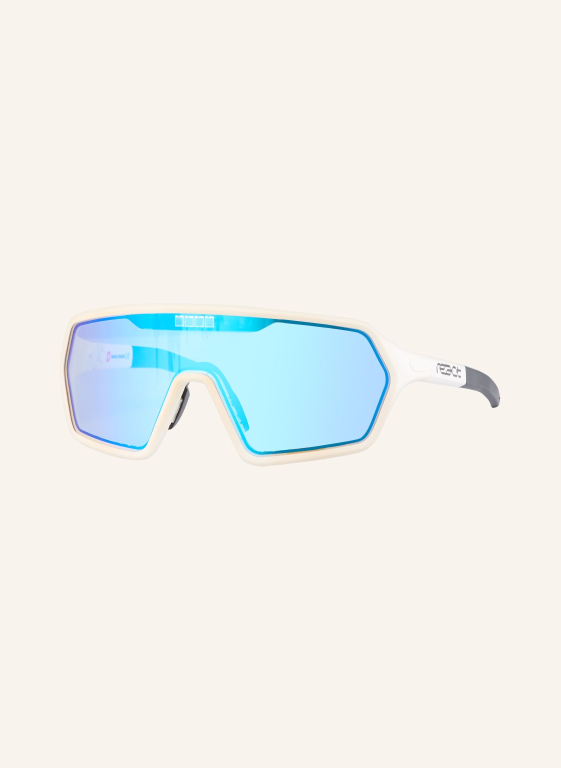 React Multisportbrille Rev weiss von react