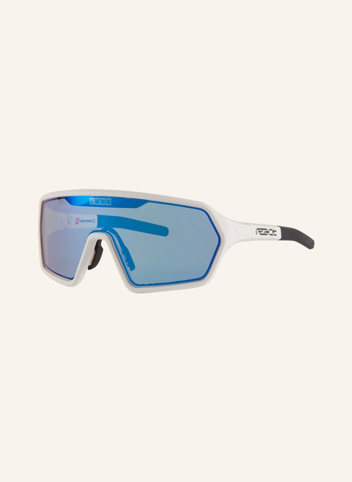 React Multisportbrille Rev weiss React Multisportbrille Rev weiss von react