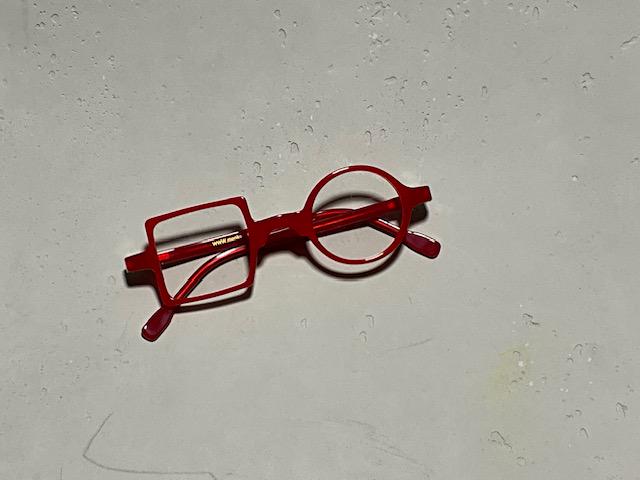 Patchwork "Bam" Red A5691 von readloop