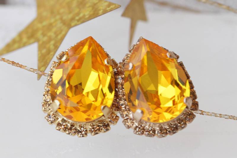 Gelber Ohrring, Gelbe Brautohrringe, Zitronenohrringe, Goldohrstecker, Ohrstecker, Citrinohrringe, Brautjungfer Geschenk Gelber Ohrring, Gelbe Brautohrringe, Zitronenohrringe, Goldohrstecker, Ohrstecker, Citrinohrringe, Brautjungfer Geschenk von rebekajewelry