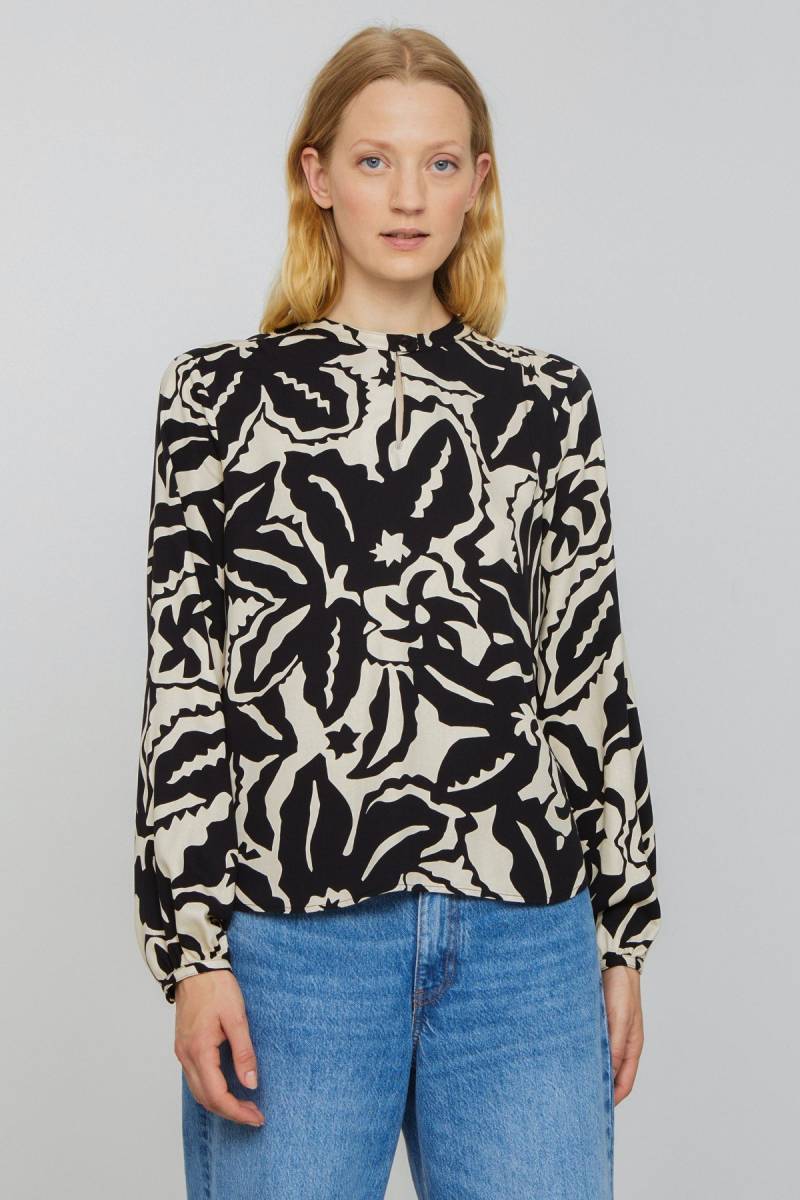 Bluse Carambola Botanical Schwarz von recolution