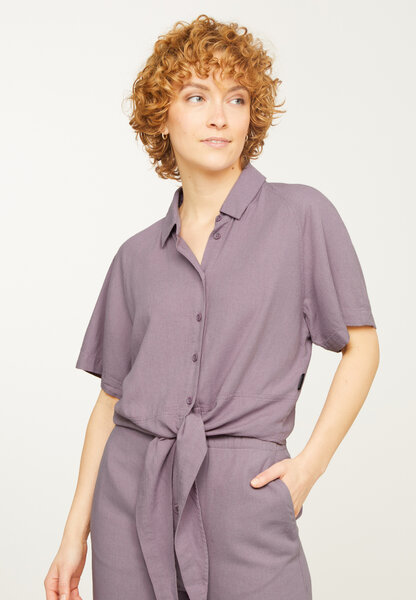 Damen Bluse aus Ecovero Leinen Mix | OCRA recolution von recolution