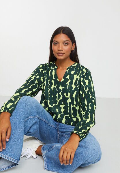Damen Bluse aus LENZING ECOVERO - NONI BOLD - recolution von recolution