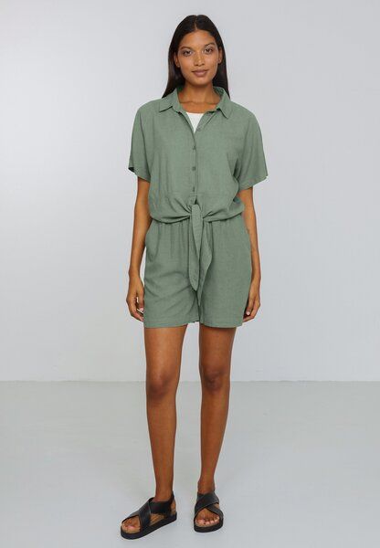 Damen Bluse aus Lenzing ECOVERO Leinen Mix - OCRA - recolution von recolution