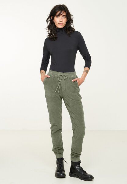 Damen Cord Jogg Chino aus Bio-Baumwolle - CHAITURUS - recolution von recolution