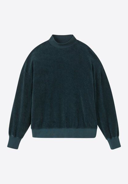 Damen Frottee Sweatshirt aus Bio-Baumwolle - DICHONDRA - recolution von recolution