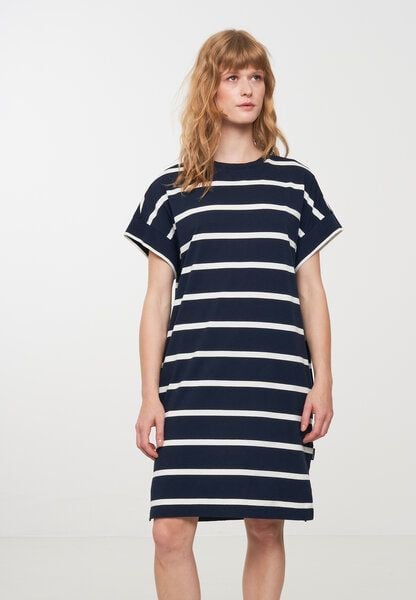 Damen Jerseykleid aus Bio-Baumwolle | Dress SASA STRIPES recolution von recolution