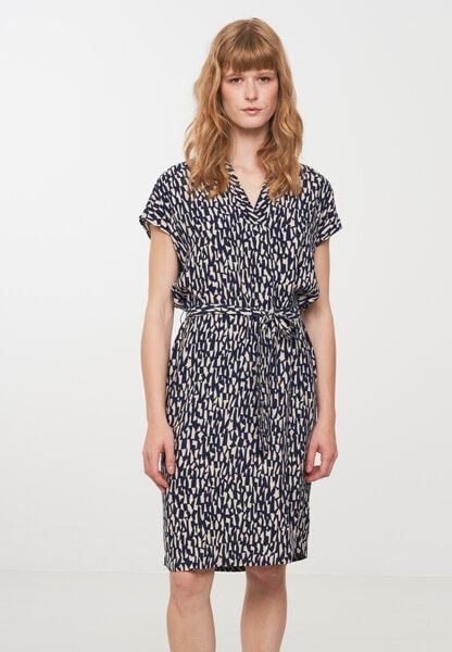 Damen Kleid aus LENZING ECOVERO | Dress YUNNAN SNIPPETS recolution von recolution
