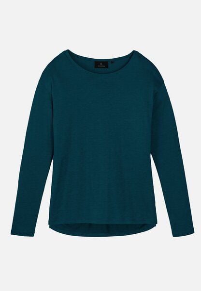 Damen Longsleeve aus LENZING ECOVERO Viskose - FUCHSIA - recolution von recolution