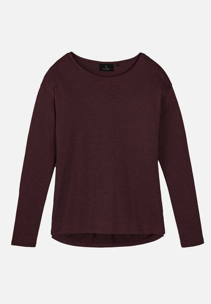 Damen Longsleeve aus LENZING ECOVERO Viskose - FUCHSIA - recolution von recolution