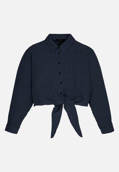 Damen Musselin Bluse aus Bio-Baumwolle - VANILLA - recolution von recolution