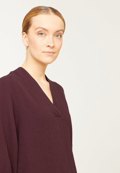 Damen Musselin Kleid aus Bio-Baumwolle - ALGAE - recolution von recolution