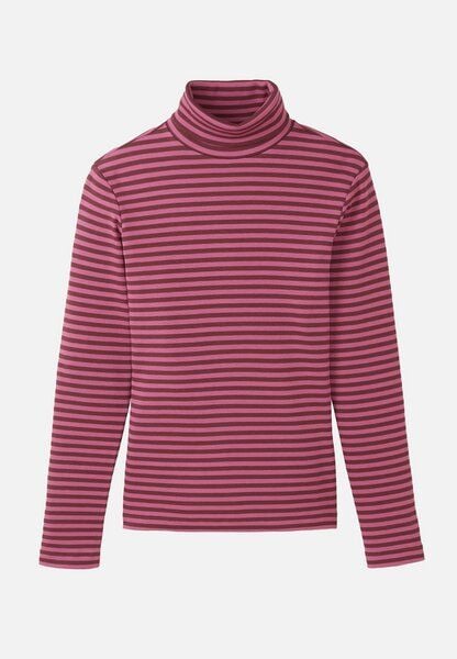 Damen Rib Longsleeve aus Bio-Baumwoll Mix - LIATRIS STRIPES - recolution von recolution