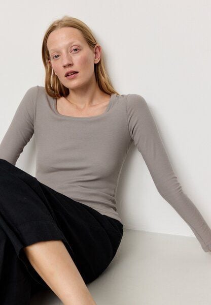 Damen Rib Longsleeve aus LENZING Modal Mix - SENNA - recolution von recolution