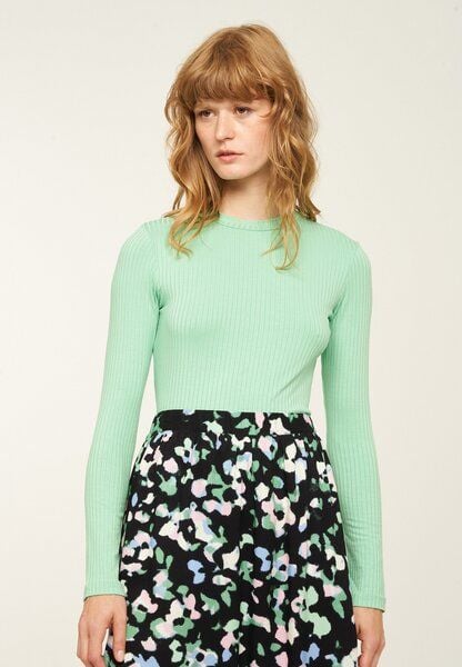 Damen Rib Longsleeve aus Lenzing ECOVERO Mix - STELLA - recolution von recolution