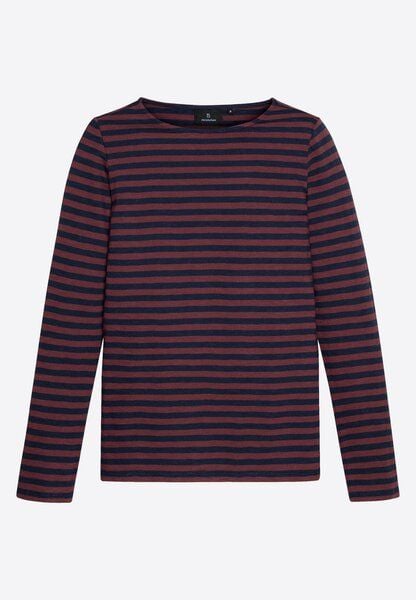 Damen Slub Longsleeve aus Bio-Baumwolle - IRIS STRIPES - recolution von recolution