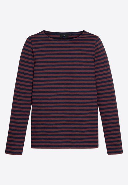 Damen Slub Longsleeve aus Bio-Baumwolle - IRIS STRIPES - recolution von recolution