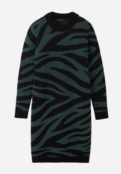 Damen Strickkleid aus Bio-Baumwolle - AMARANTHUS ZEBRA - recolution von recolution
