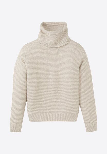Damen Strickpullover aus aus Bio-Woll & Bio-Baumwolle Mix - POPLAR - recolution von recolution