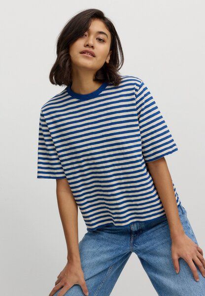 Damen T-Shirt aus Bio-Baumwolle - AZOLLA STRIPES - recolution von recolution
