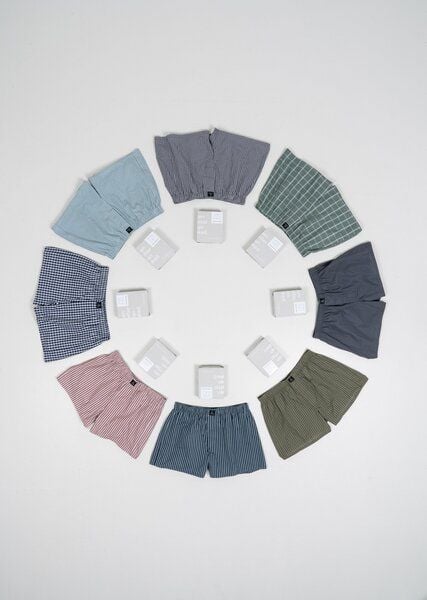 Herren Boxershorts aus Bio-Baumwolle - AMARGO CHECK - recolution von recolution