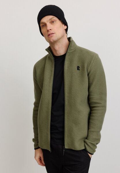 Herren Fleece Hoodie Jacke aus Bio-Baumwolle - BUXUS - recolution von recolution