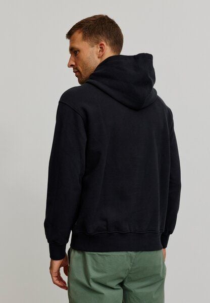 Herren Hoodie aus Bio-Baumwolle (recycled) Mix - OLIVE SUN SMILE - recolution von recolution