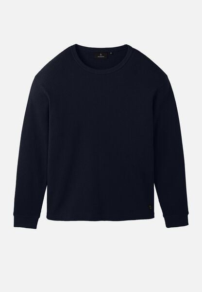 Herren Longsleeve aus Bio-Baumwolle - LARKSPUR - recolution von recolution