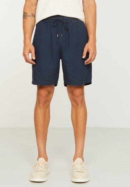 Herren Shorts aus Ecovero Leinen Mix - CURRY - recolution von recolution