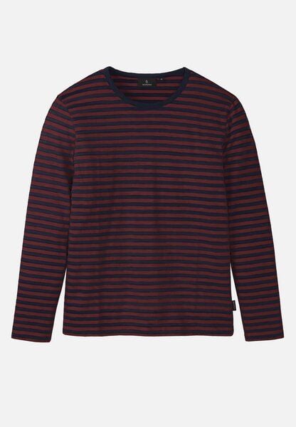 Herren Slub Longsleeve aus Bio-Baumwolle - MACA STRIPES - recolution von recolution