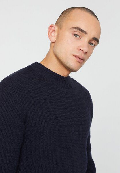 Herren Strickpullover aus Bio-Woll & Bio-Baumwolle Mix - CHIVES - recolution von recolution