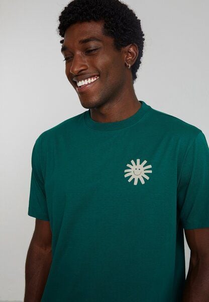 Herren T-Shirt aus Bio-Baumwolle - APOSERIS SUN SMILE - recolution von recolution
