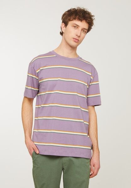 Herren T-Shirt aus Bio-Baumwolle - ROWAN STRIPES - recolution von recolution
