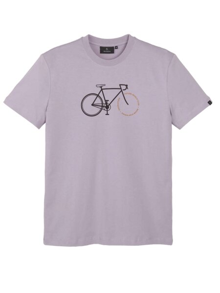 Herren T-Shirt aus weicher Baumwolle (Bio) | AGAVE BIKE LETTERS recolution von recolution