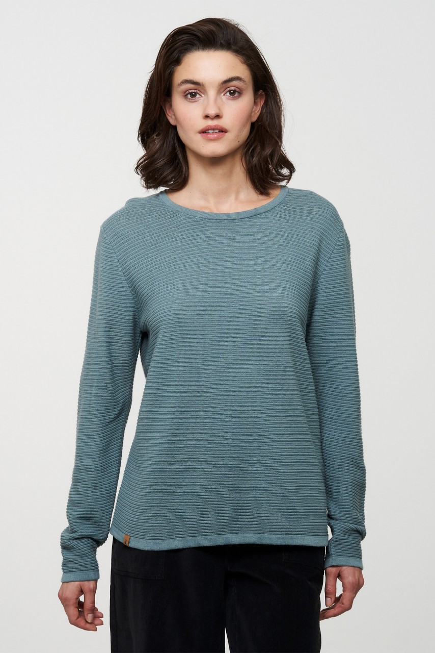 Jasmine Knit-Crewneck aus Bio Baumwolle, Baumwolle von recolution