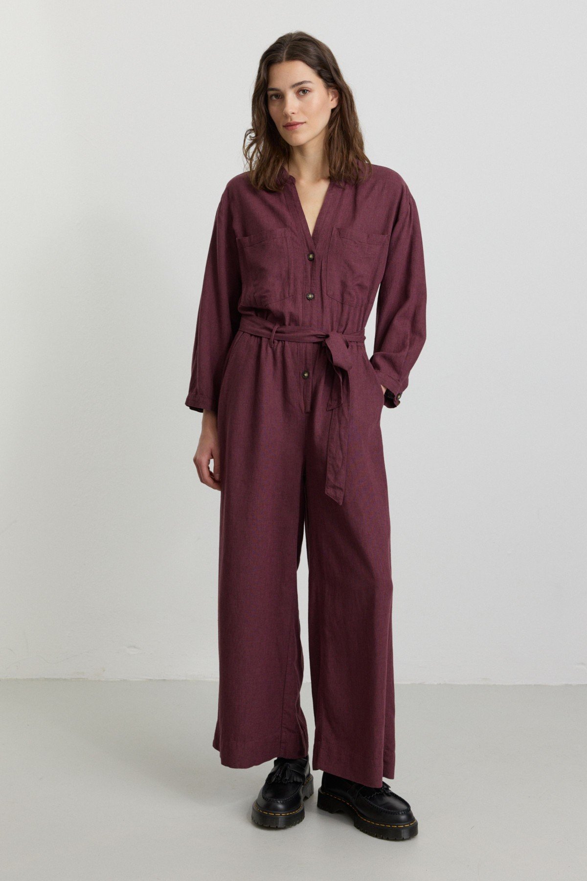 Jumpsuit Filaree Weinrot Jumpsuit Filaree Weinrot von recolution