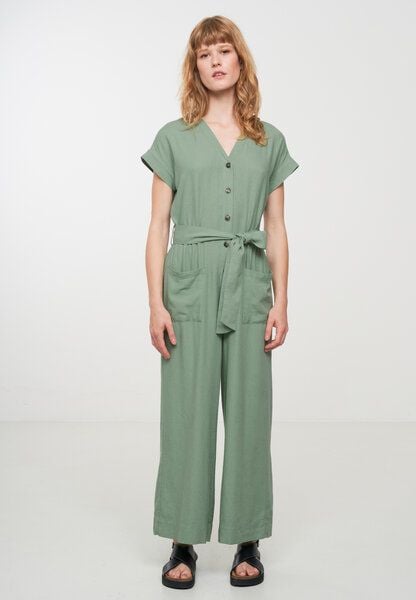 Jumpsuit aus LENZING ECOVERO/Leinen Mix | DIANELLA recolution von recolution