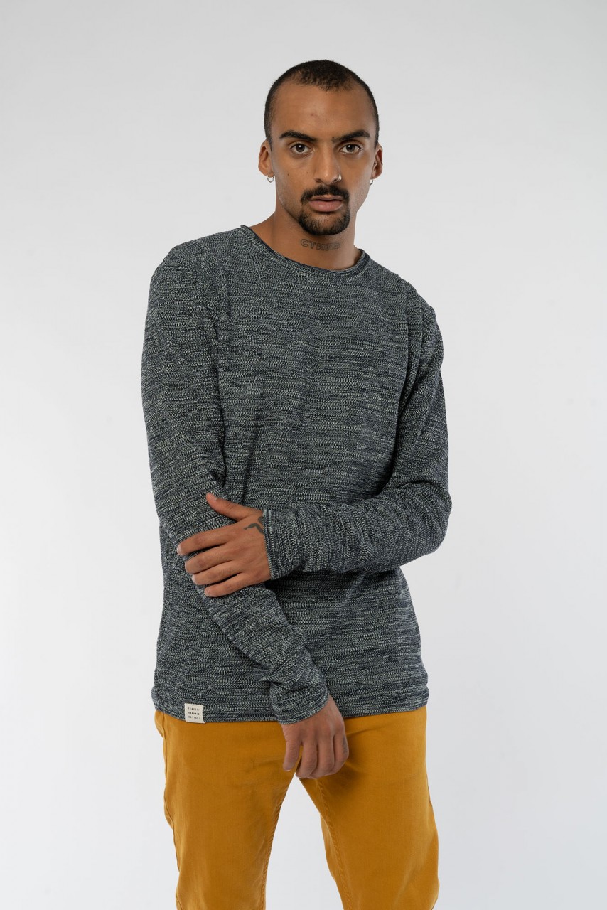 Knit Crew Neck aus Bio Baumwolle, Baumwolle von recolution