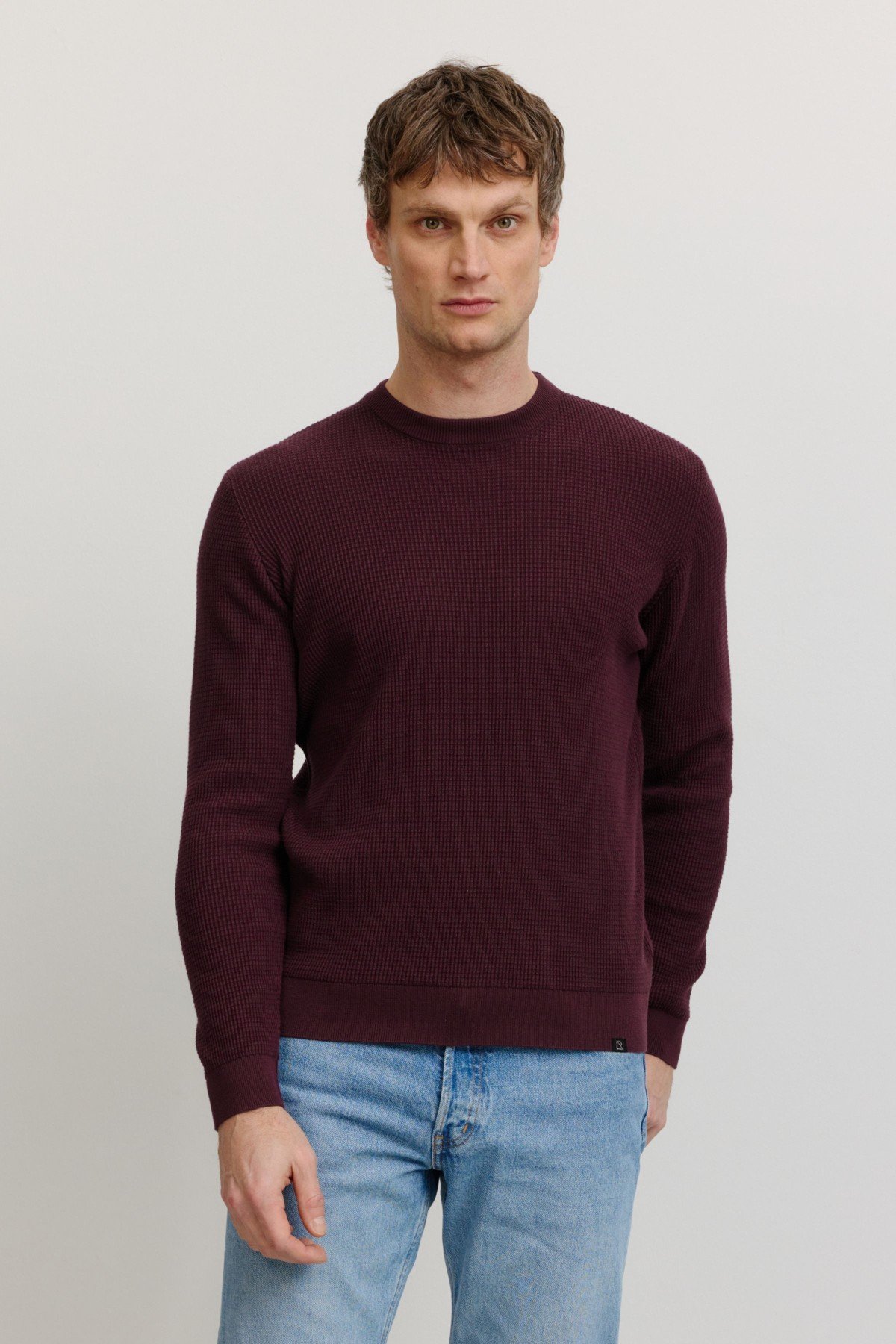 Pullover Lupin Rot Pullover Lupin Rot von recolution