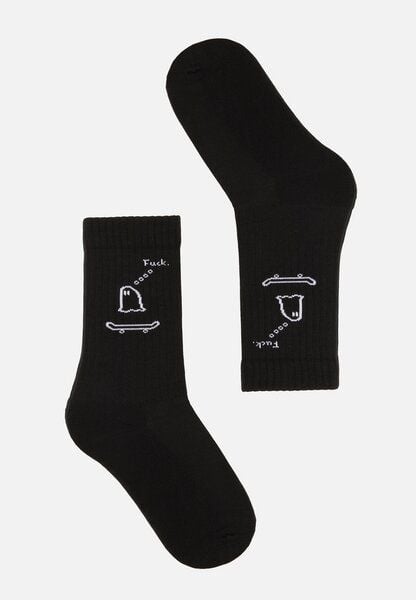 Socken aus Bio-Baumwoll Mix - BERGENIA GEISTERFAHRER - recolution von recolution