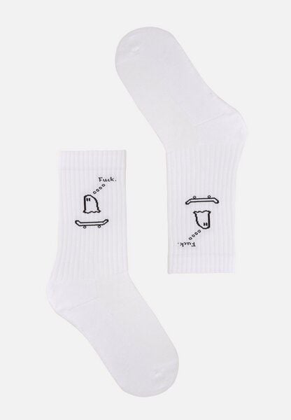 Socken aus Bio-Baumwoll Mix - BERGENIA GEISTERFAHRER - recolution von recolution
