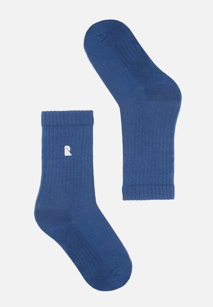Socken aus Bio-Baumwoll Mix - BERGENIA LOGO - recolution von recolution