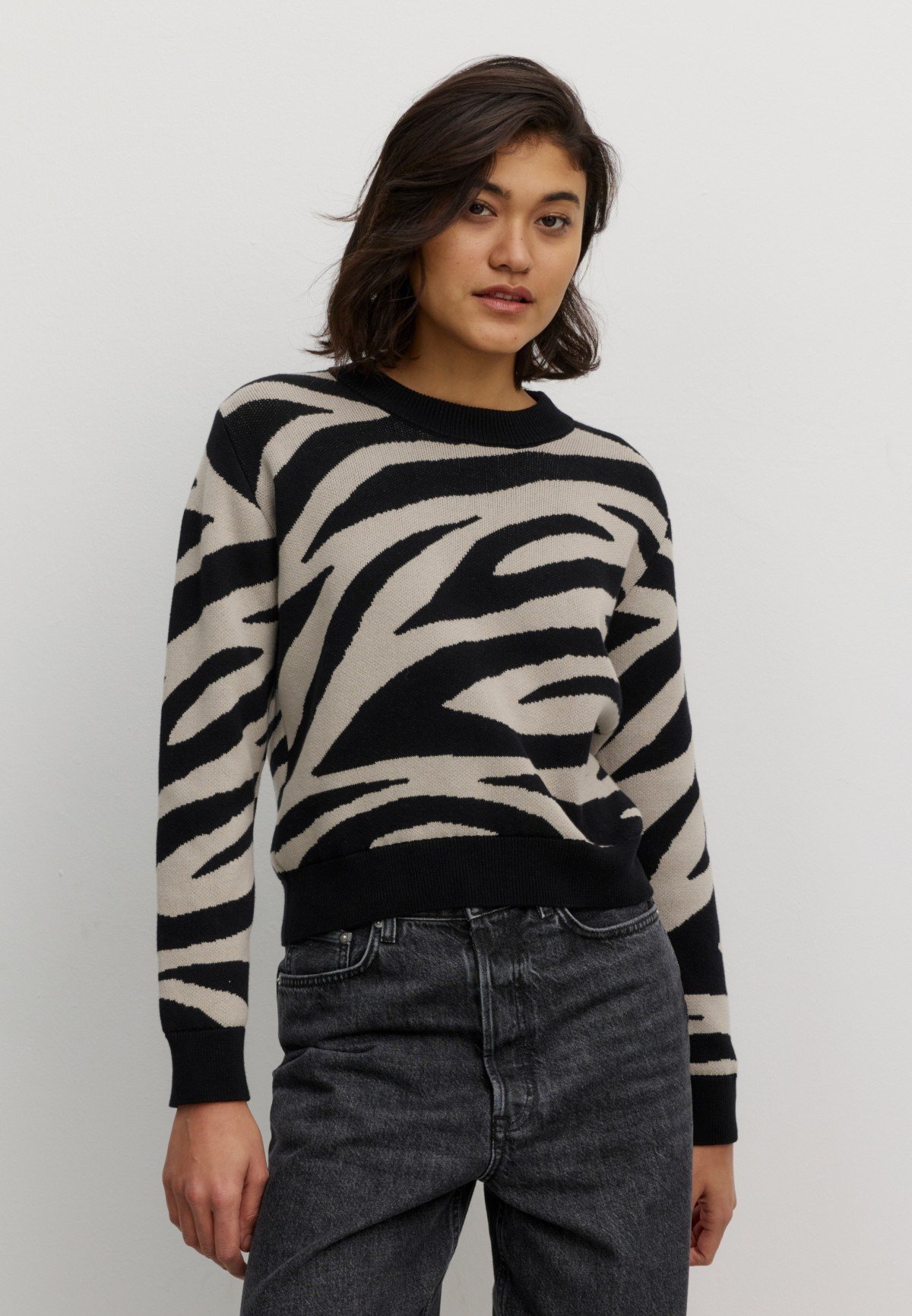 Strickpullover Pistia Zebra Strickpullover Pistia Zebra von recolution