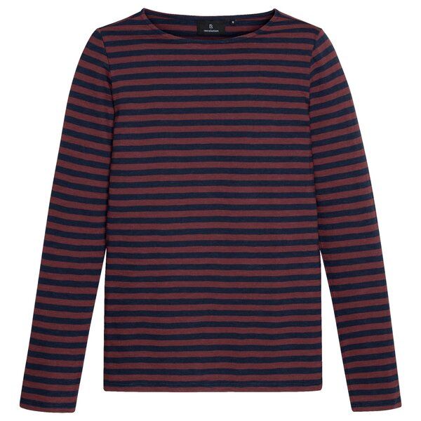 recolution Gestreiftes Longsleeve IRIS STRIPES von recolution
