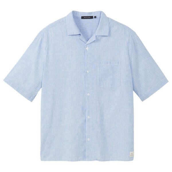 recolution Kurzarm-Hemd CASHEW STRIPES von recolution