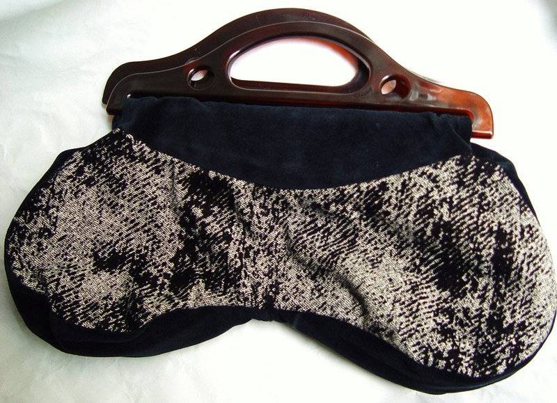 Handtasche Aus Recycelten Textilien Handtasche Aus Recycelten Textilien von recyclingfactorybln